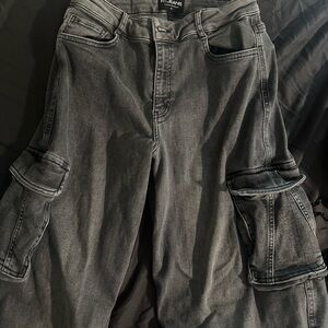 FITJEANS Grey Cargo Size Medium